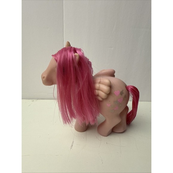 My Little Pony G1 Heart Throb Pegasus MLP G1 Curly Hair Read Marks - Picture 4 of 5